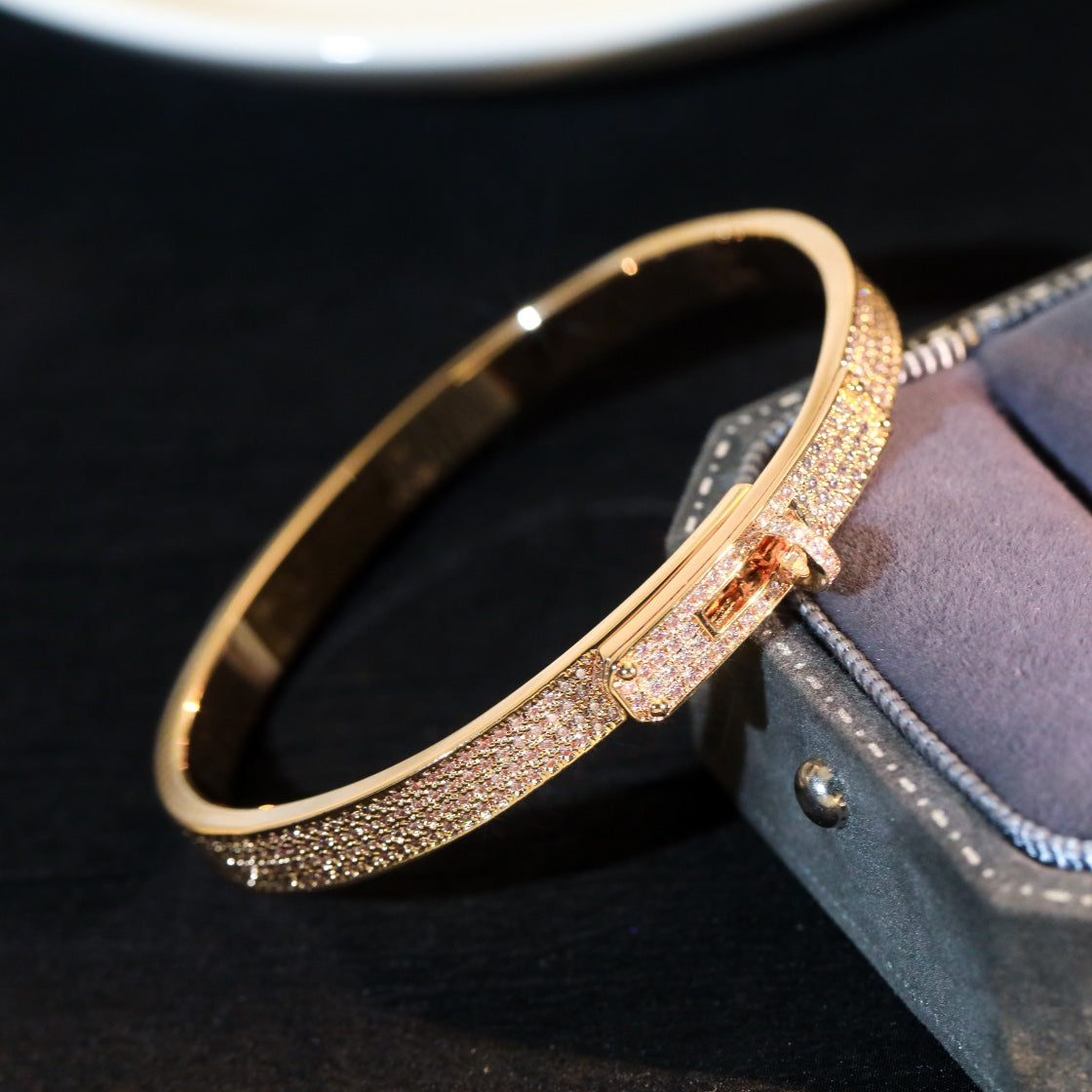 [LORA]KELLY BRACELET DIAMOND PAVED