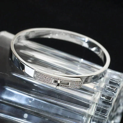 [LORA]KELLY SILVER DIAMOND BRACELET
