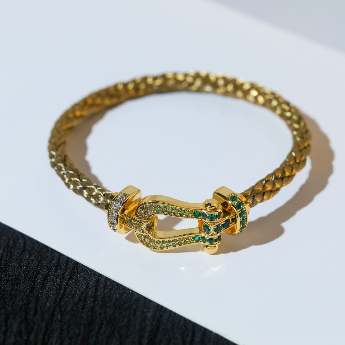 [LORA]FORCE 10 GOLD GREEN DIAMOND PAVED