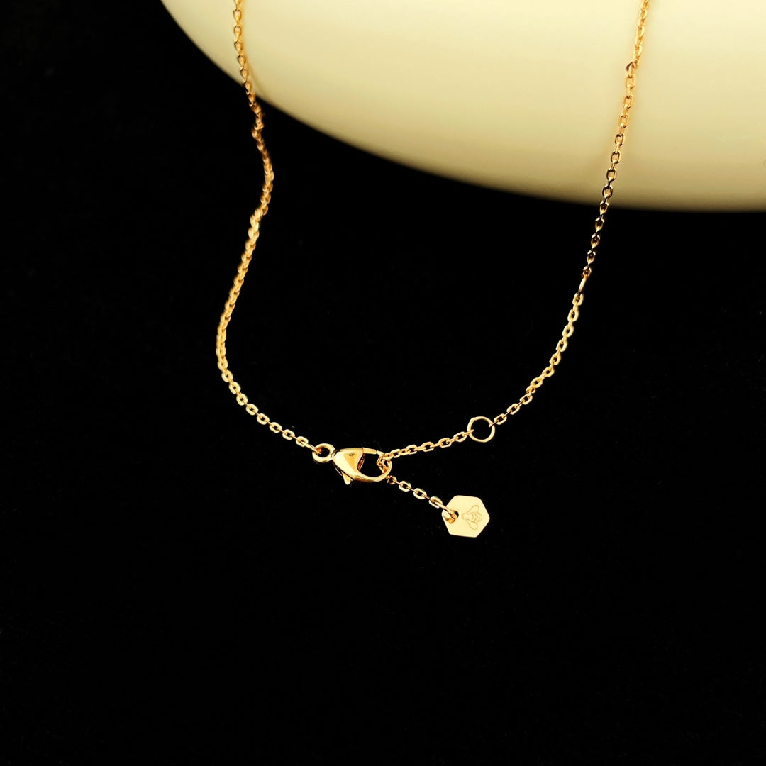 [LORA]BEE MINI PEDANT DIAMOND NECKLACE