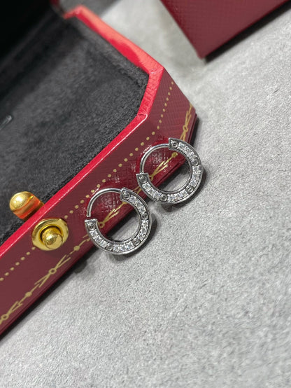 [LORA]LOVE DIAMOND EARRINGS