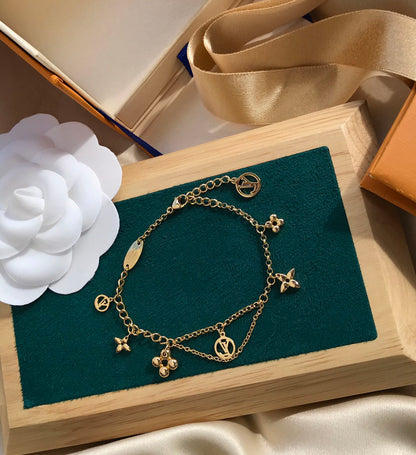 [LORA]LORAING PINK GOLD MOP BRACELET