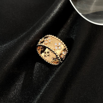 [LORA]PERLEE DIAMOND LARGE RING