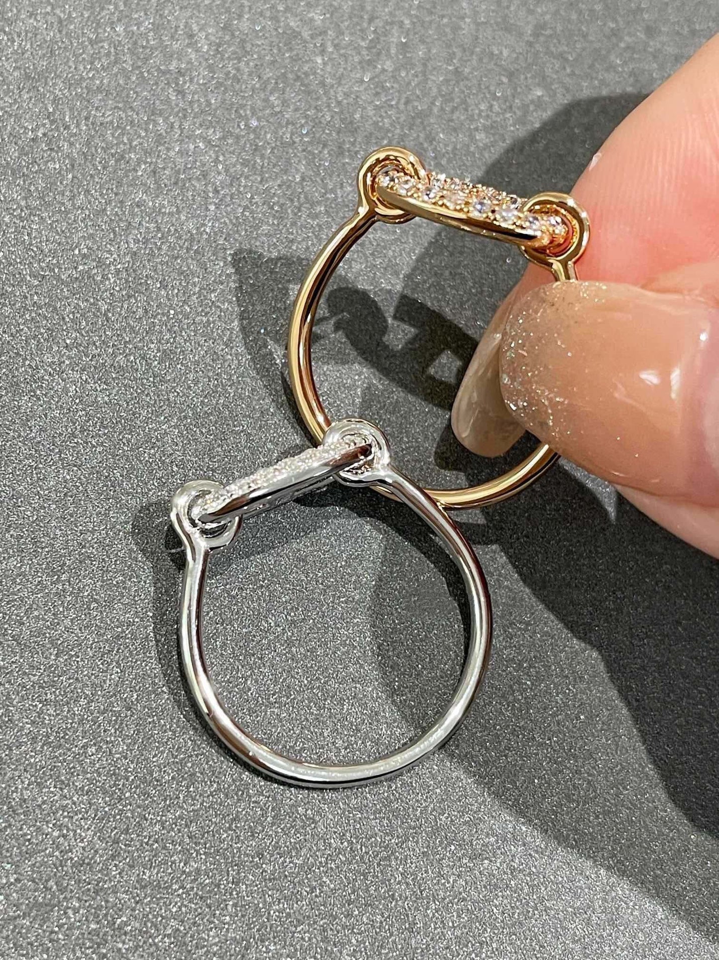 [LORA]RONDE SMALL DIAMOND RING