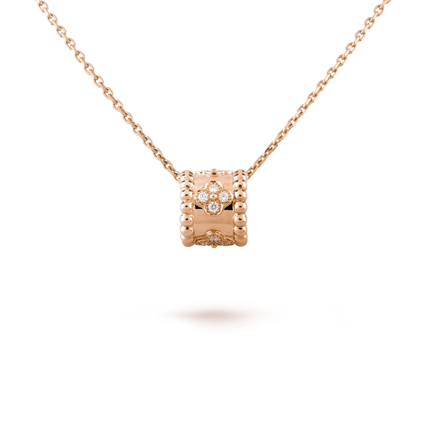 [LORA]PERLEE PEDANT NECKLACE GOLD / ROSE GOLD