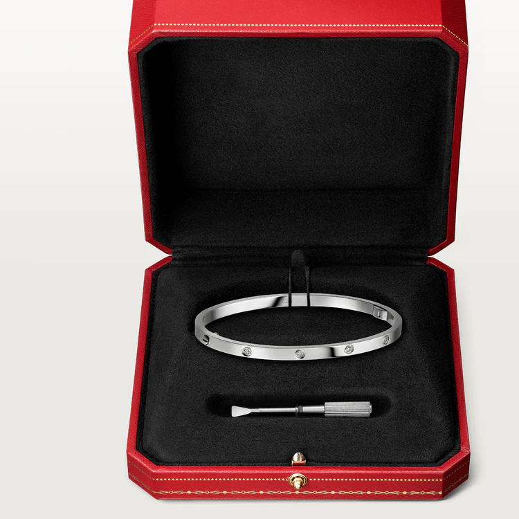 [LORA]LOVE BRACELET 3.65MM 10 DIAMONDS