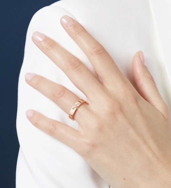 [LORA]ALLIANCE LIENS VIDENCE DIAMOND 4MM RING