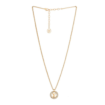 [LORA]BY NIGHT DIAMOND PAVED NECKLACE