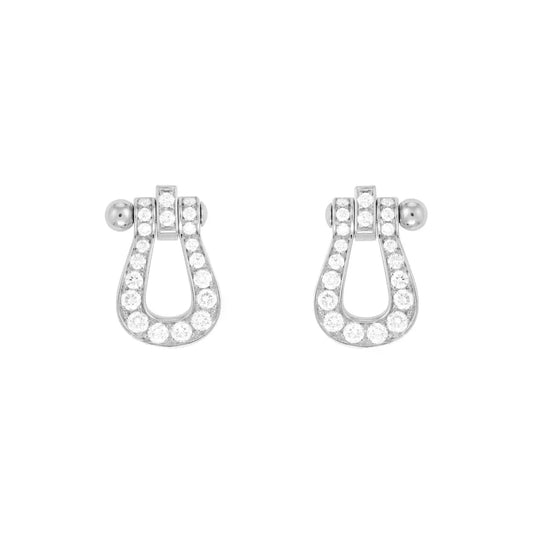 [LORA]FORCE 10 FULL DIAMOND STUD EARRINGS MINI MODEL