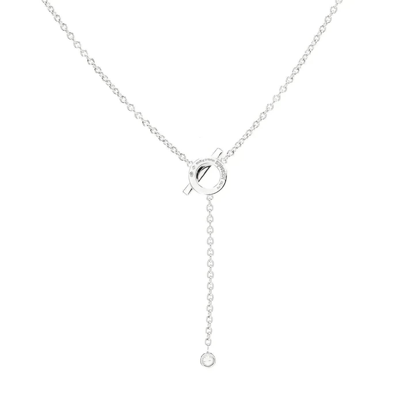 [LORA]FINESSE SILVER DIAMOND NECKLACE