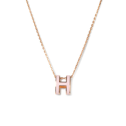 [LORA]POP H PEDANT PINK GOLD
