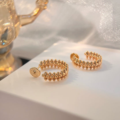 [LORA]CLASH SMALL HOOP EARRINGS