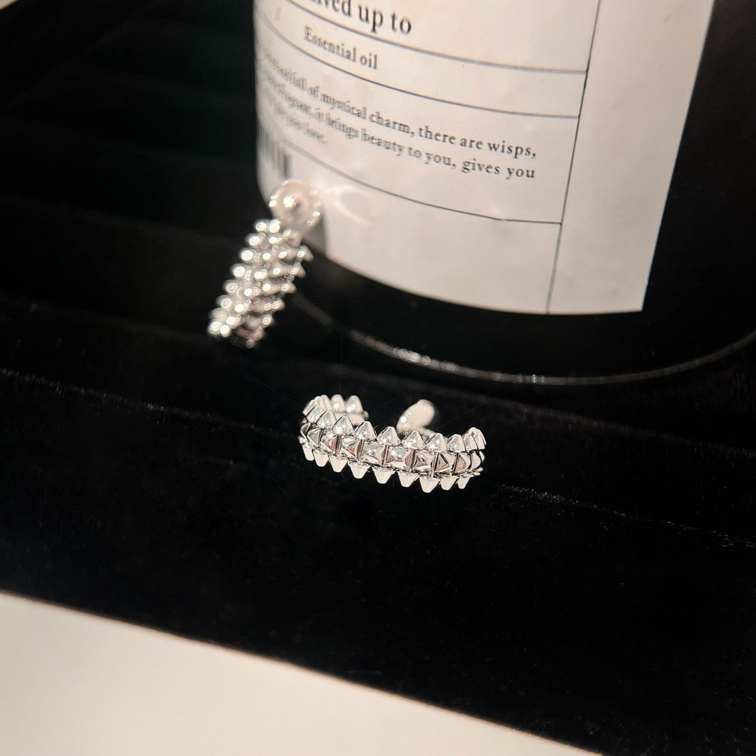 [LORA]CLASH SMALL HOOP EARRINGS