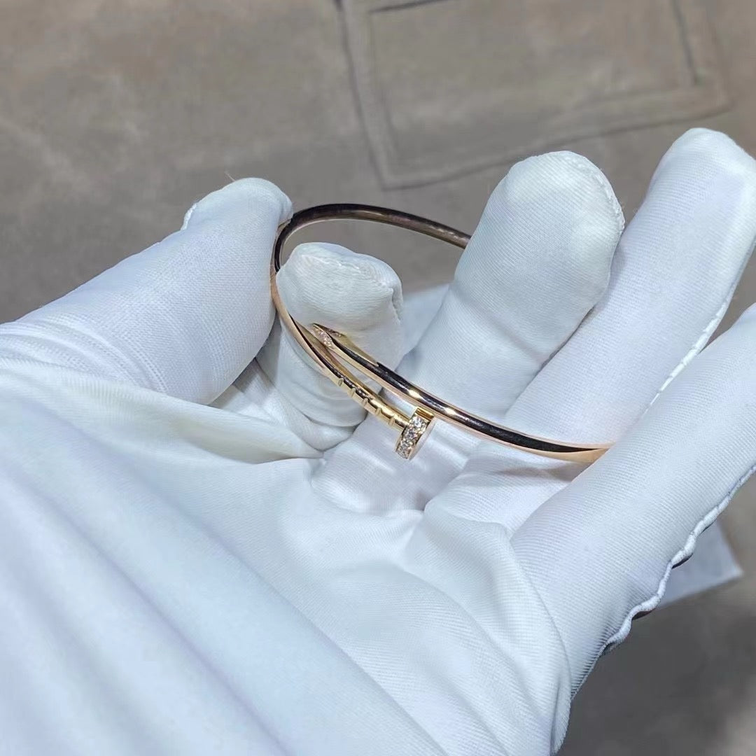 [LORA]JUSTE BRACELET 2.5MM DIAMONDS