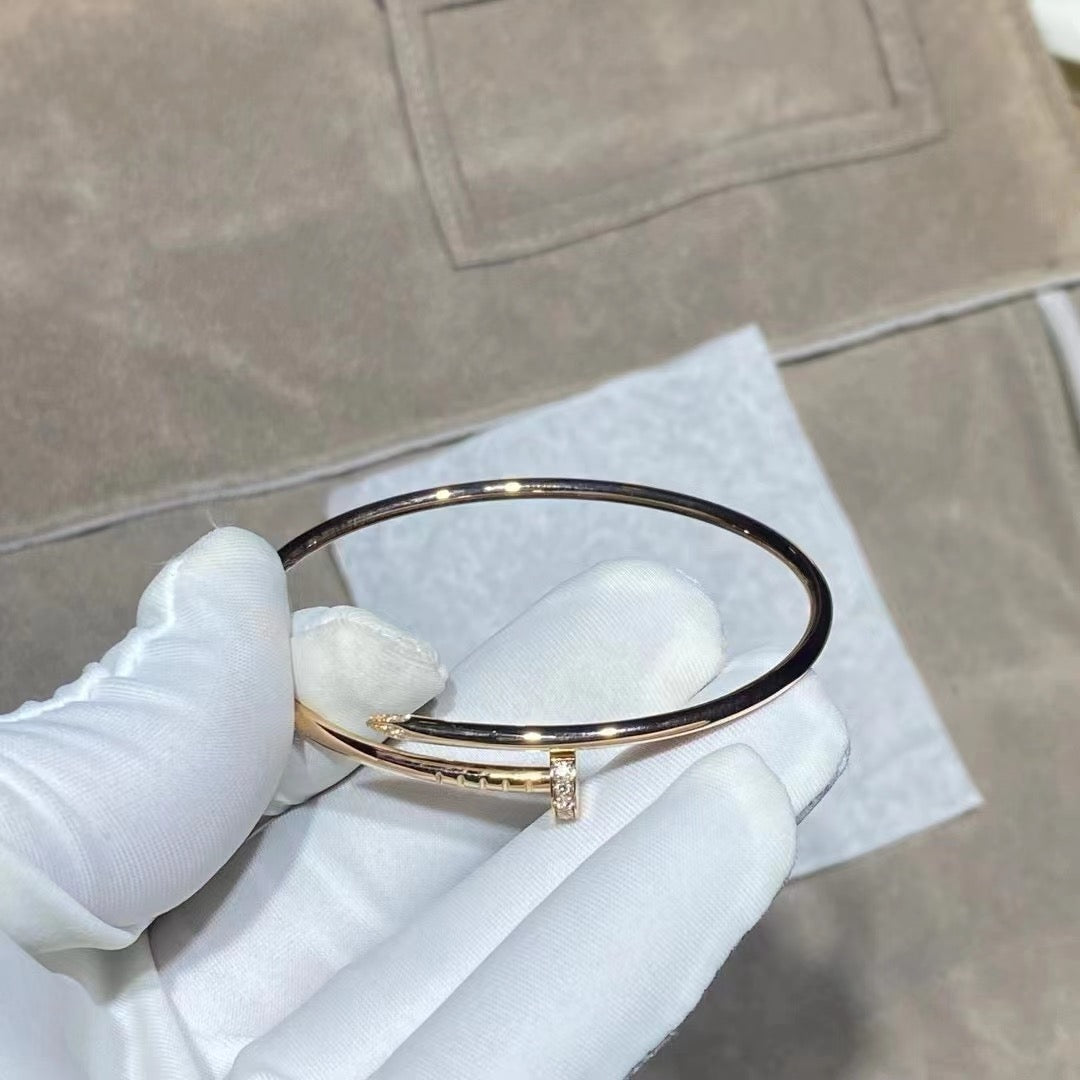 [LORA]JUSTE BRACELET 2.5MM DIAMONDS