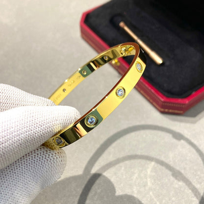 [LORA]LOVE BRACELET 6.1MM 10 DIAMONDS