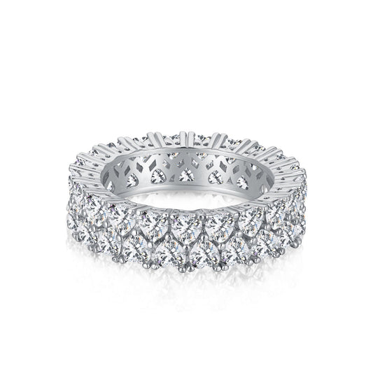 [LORA]Sparkling Full Heart Ring