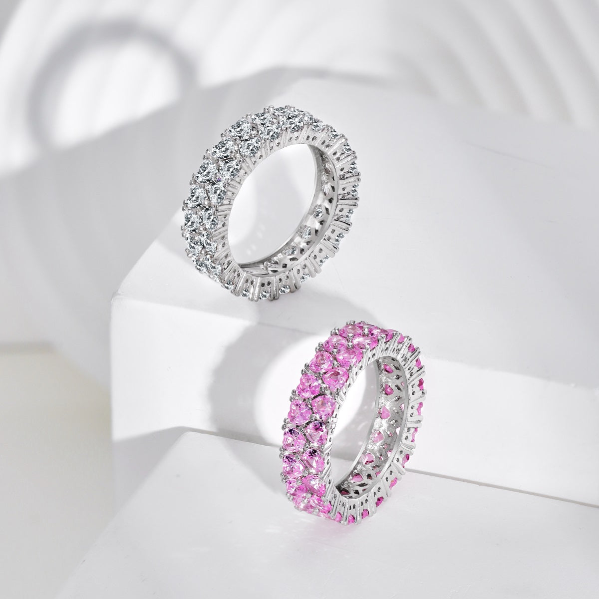 [LORA]Sparkling Full Heart Ring