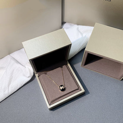 [LORA]JEUX DE PINK GOLD DIAMOND NECKLACE