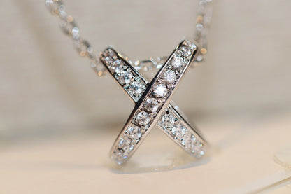 [LORA]JEUX DE DIAMOND NECKLACE