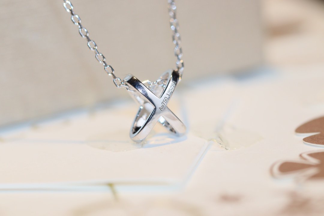 [LORA]JEUX DE DIAMOND NECKLACE
