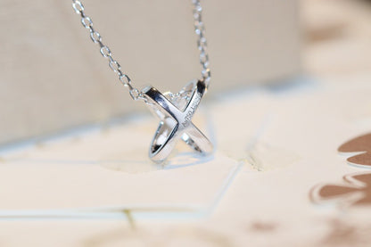 [LORA]JEUX DE DIAMOND NECKLACE