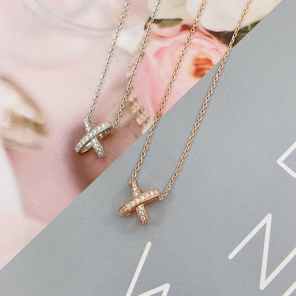 [LORA]JEUX DE DIAMOND NECKLACE