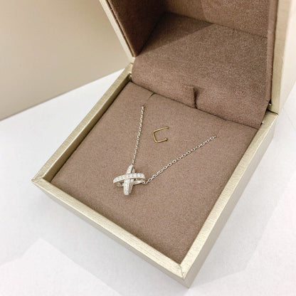 [LORA]JEUX DE DIAMOND NECKLACE