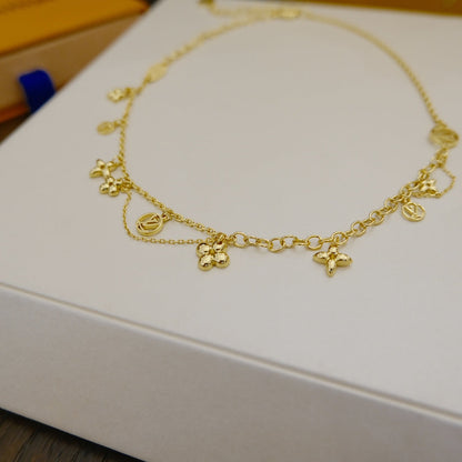 [LORA]LORAING SUPPLE NECKLACE BRASS