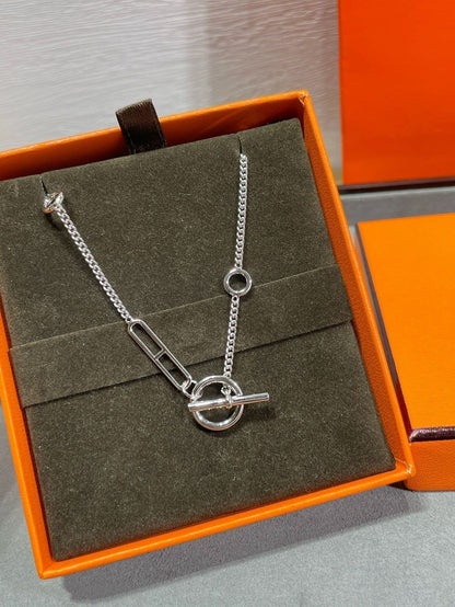 [LORA]HM STERLING CHAINE D'ANCRE HEART