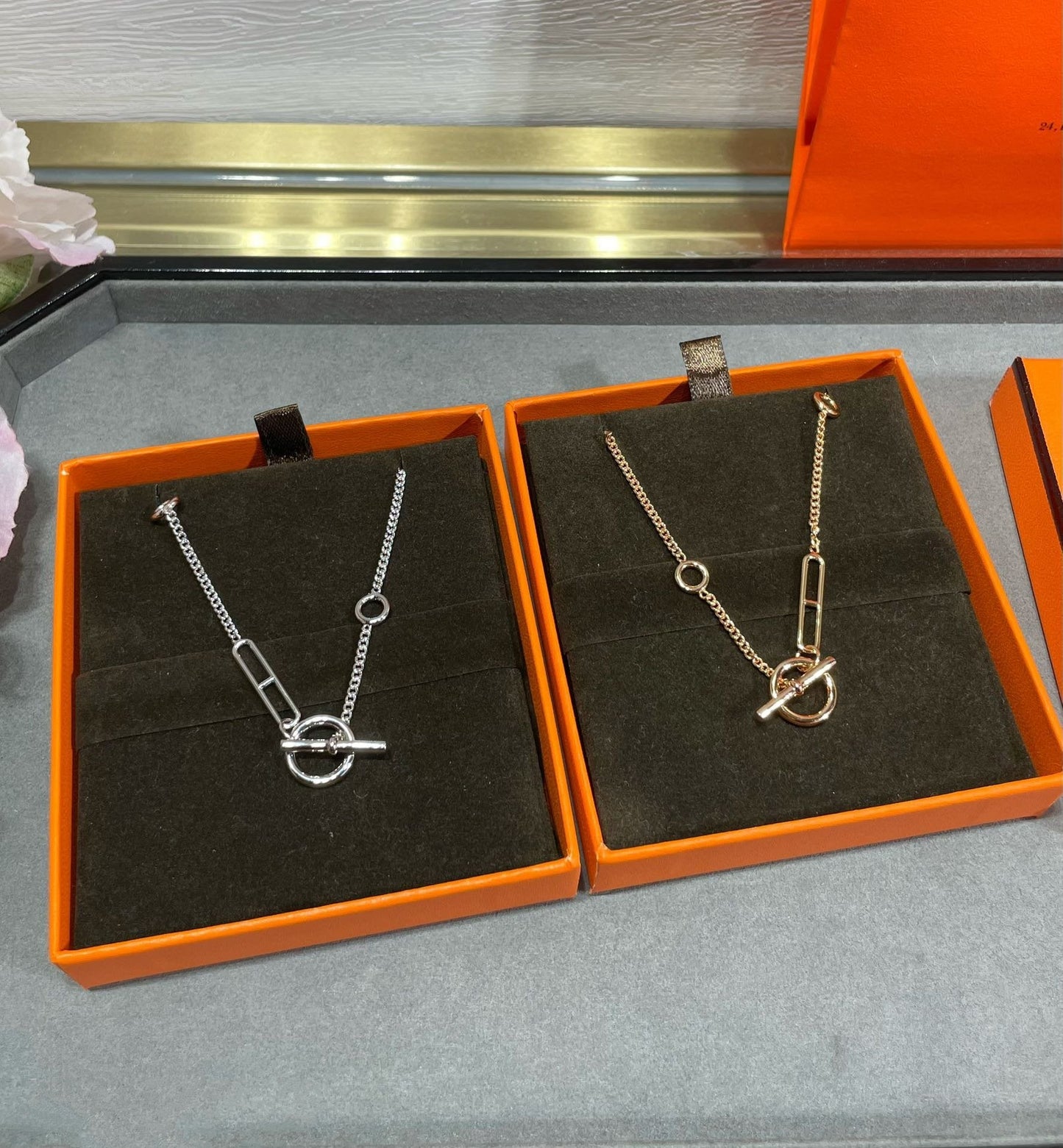 [LORA]HM STERLING CHAINE D'ANCRE HEART