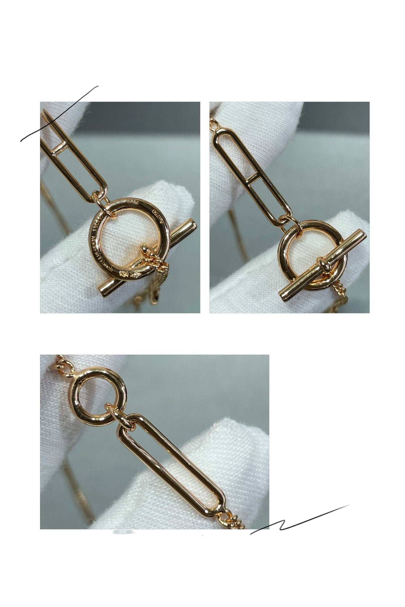 [LORA]HM STERLING CHAINE D'ANCRE HEART