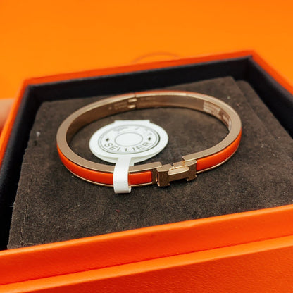[LORA]CLASSIC HM CLIC RED 8MM ENAMEL BRACELET