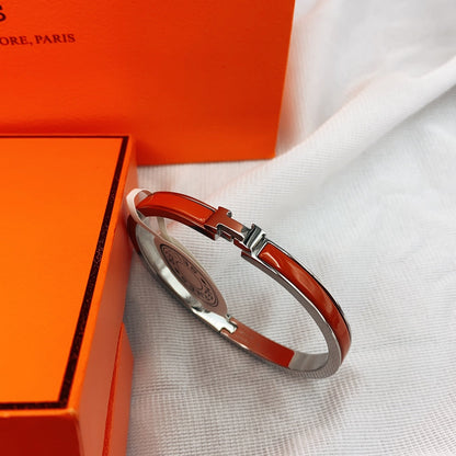 [LORA]CLASSIC HM CLIC RED 8MM ENAMEL BRACELET