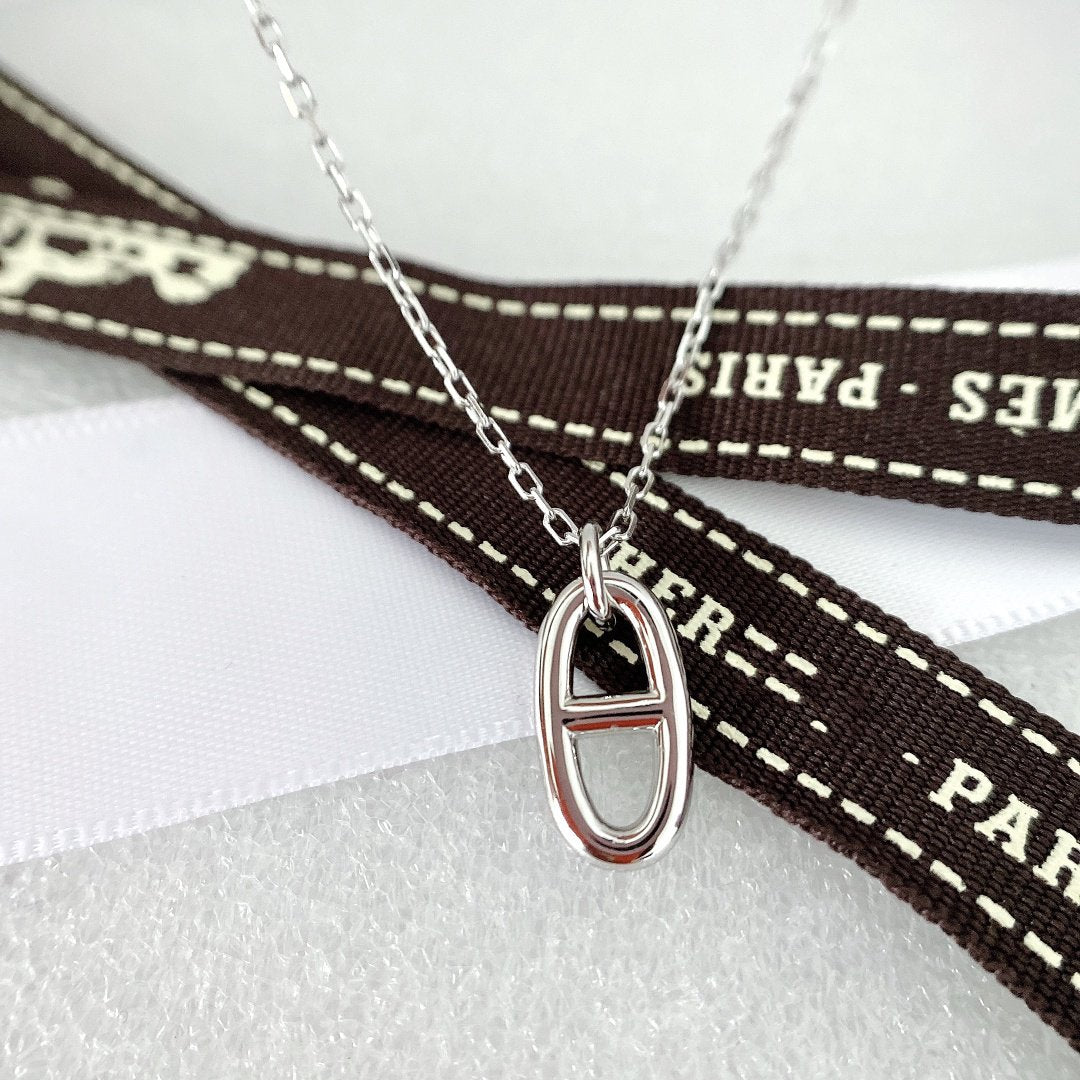 [LORA]HM PIG NOSE NECKLACE