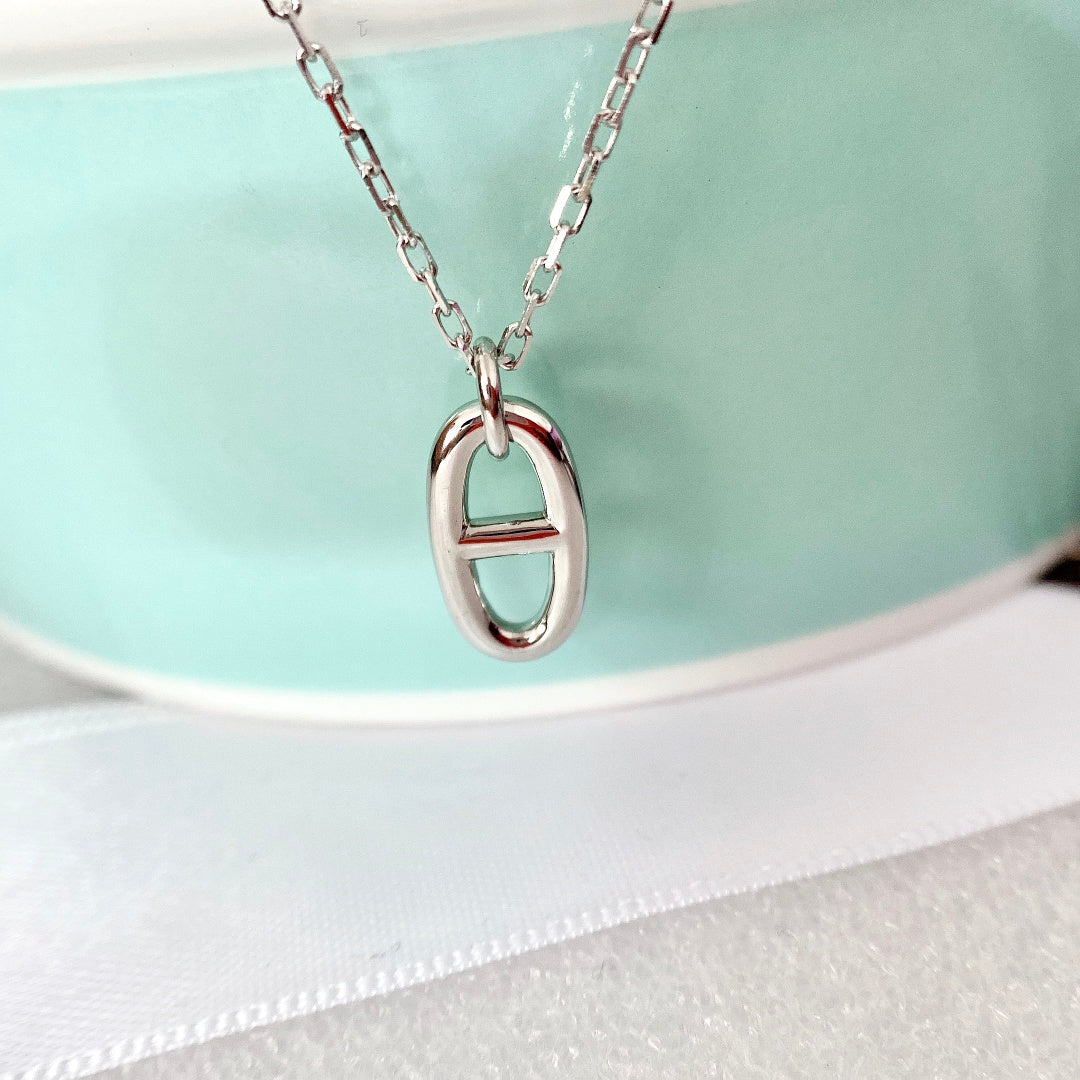 [LORA]HM PIG NOSE NECKLACE