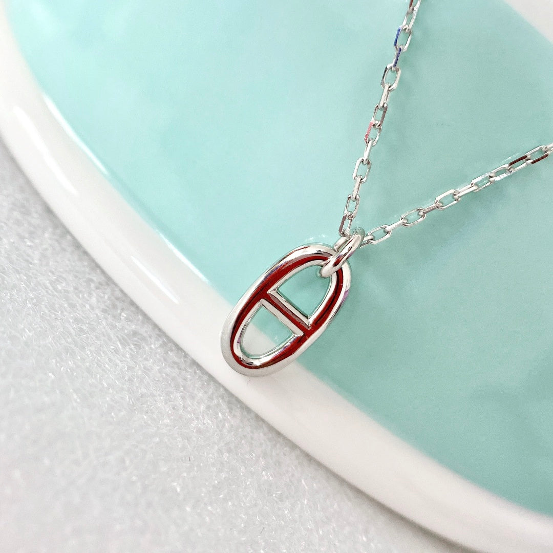 [LORA]HM PIG NOSE NECKLACE
