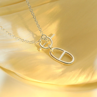 [LORA]HM CHAINE D'ANCRE PENDANT NECKLACE STERLING SILVER