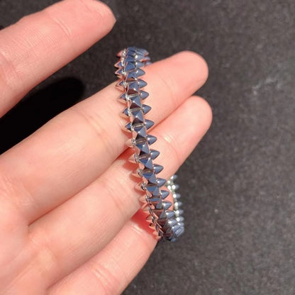 [LORA]CLASH SILVER BRACELET