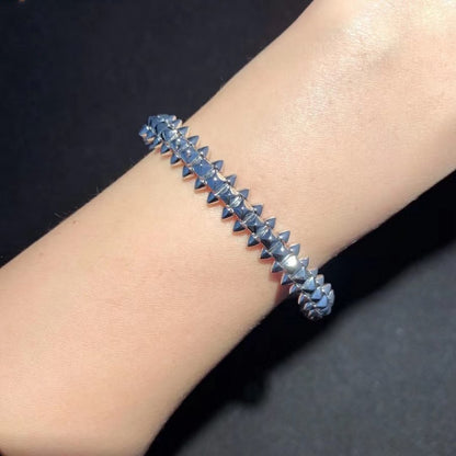 [LORA]CLASH SILVER BRACELET