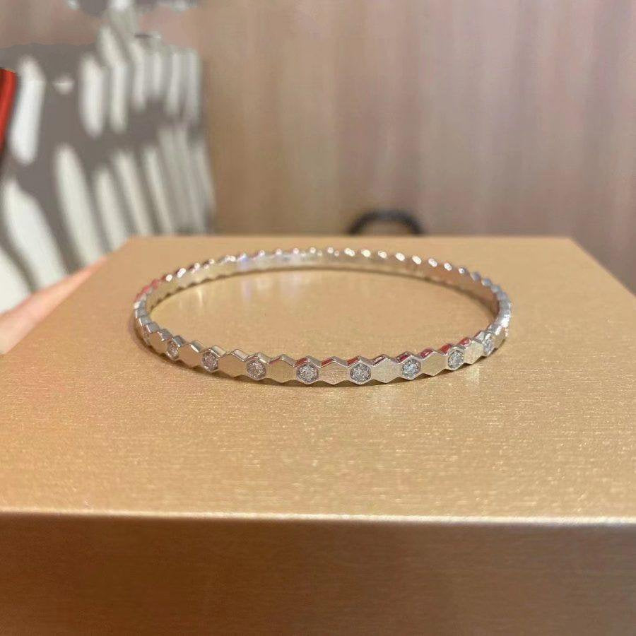 [LORA]BEE LOVE SILVER DIAMOND BRACELET