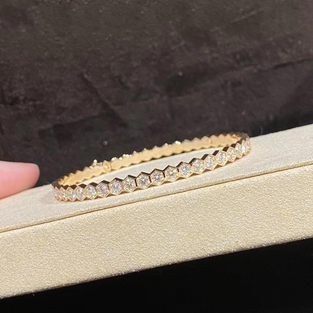 [LORA]BEE LOVE GOLD BRACELET FULL DIAMOND