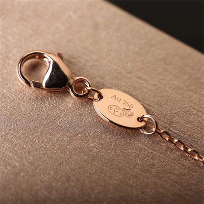 [LORA]Hollow Design Four-Leaf Clover Flower Shape Ring