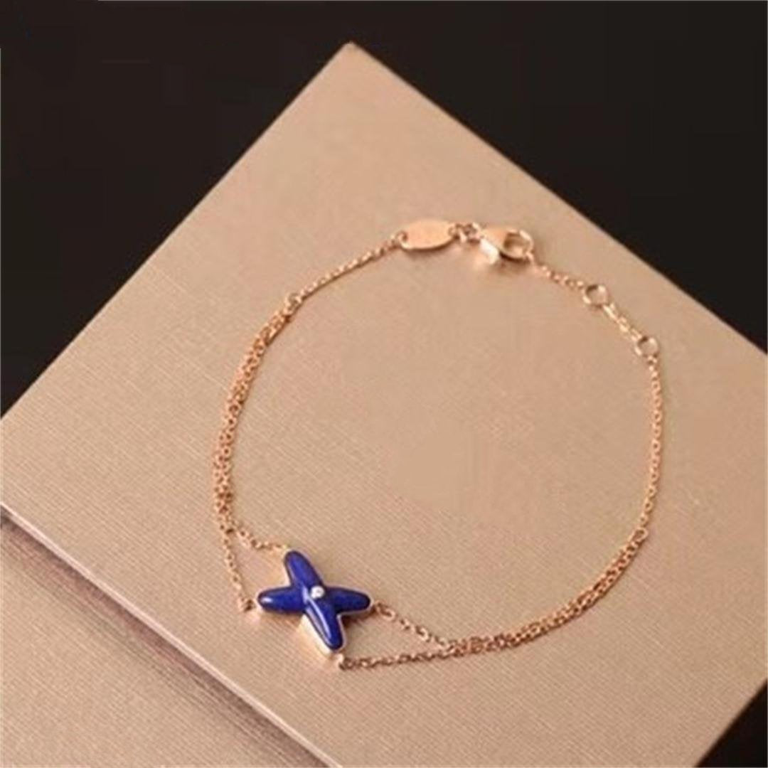 [LORA]Hollow Design Four-Leaf Clover Flower Shape Ring