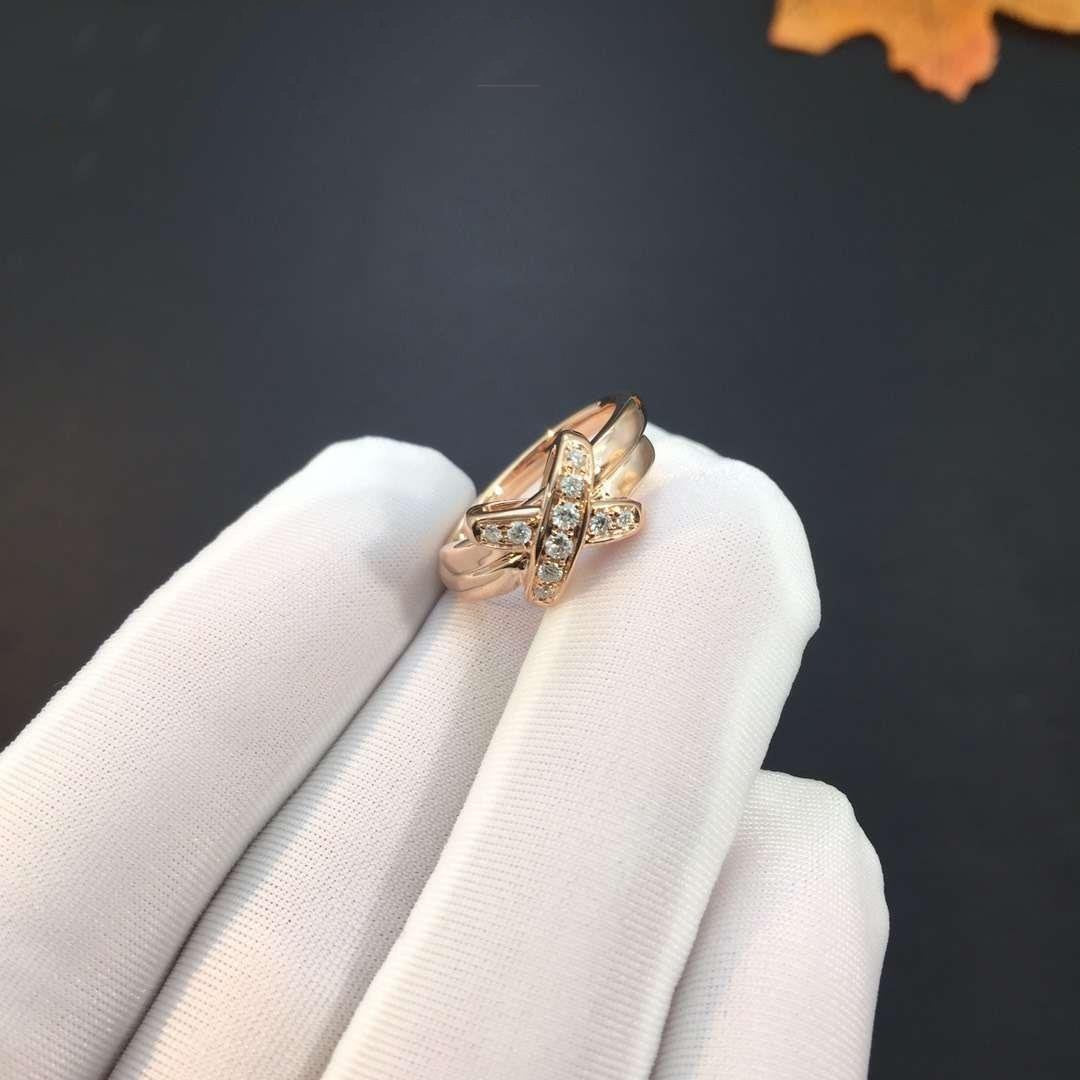 [LORA]JEUX DE PINK GOLD DIAMOND RING
