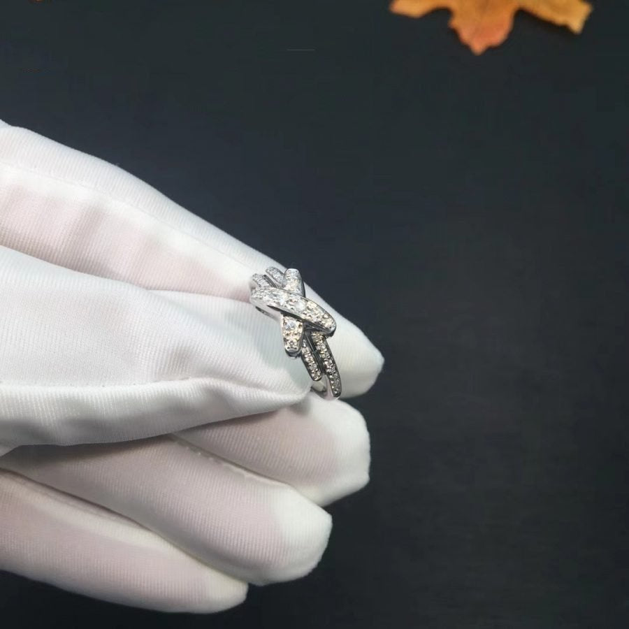 [LORA]JEUX DE SILVER DIAMOND RING
