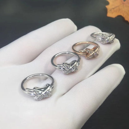 [LORA]JEUX DE SILVER DIAMOND RING