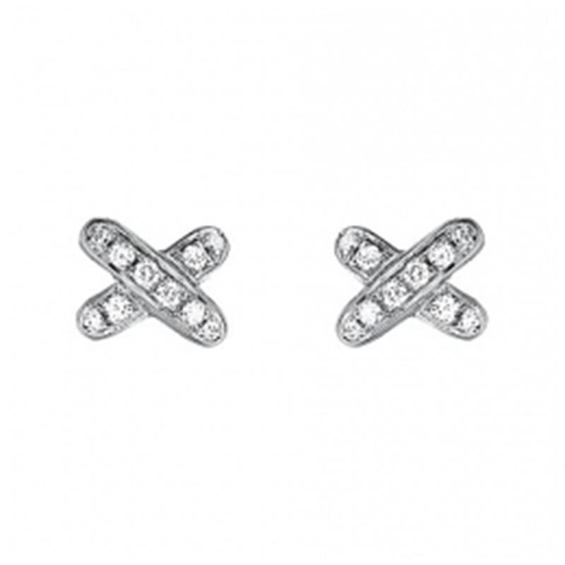 [LORA]JEUX DE DIAMOND EARRINGS