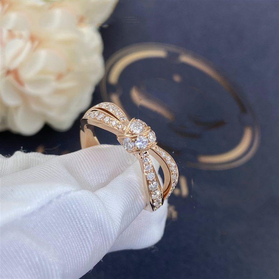 [LORA]LIENS PINK GOLD DIAMOND RING