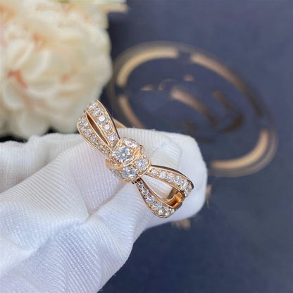 [LORA]LIENS PINK GOLD DIAMOND RING